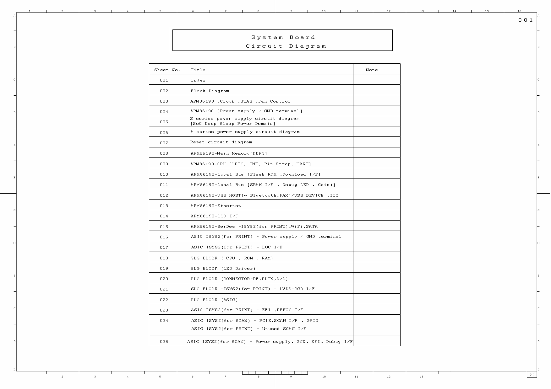 TOSHIBA e-STUDIO 2555C 3055C 3555C 4555C 5055C CSE Circuit Diagram-1